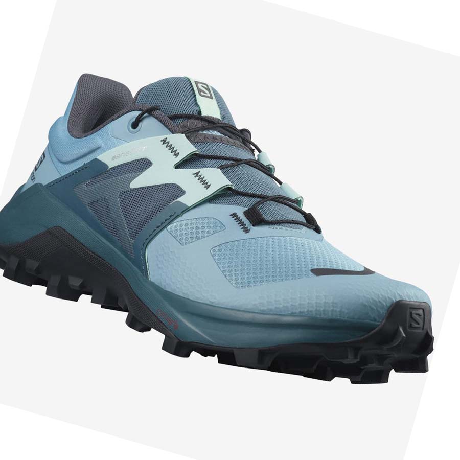 Tenis Para Trail Running Salomon WILDCROSS 2 Mujer Azules | MX 2779XYU